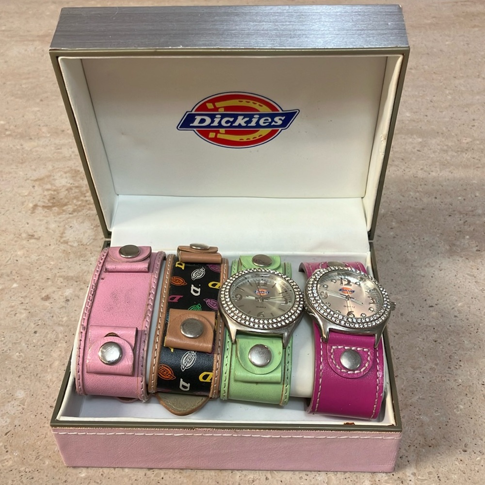 Genuine Dickies Watch Set with Interchangeable bands